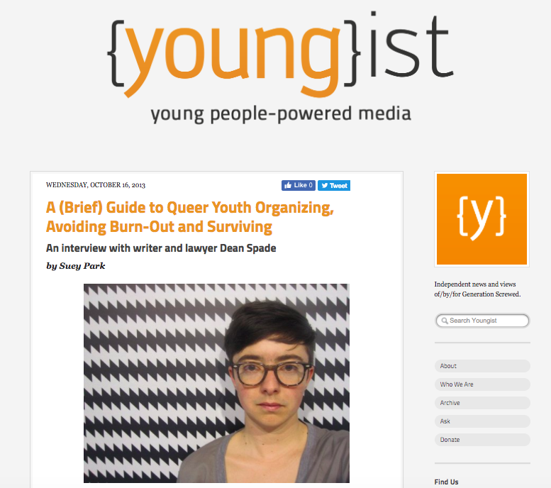 Youngist Interview with Suey Park